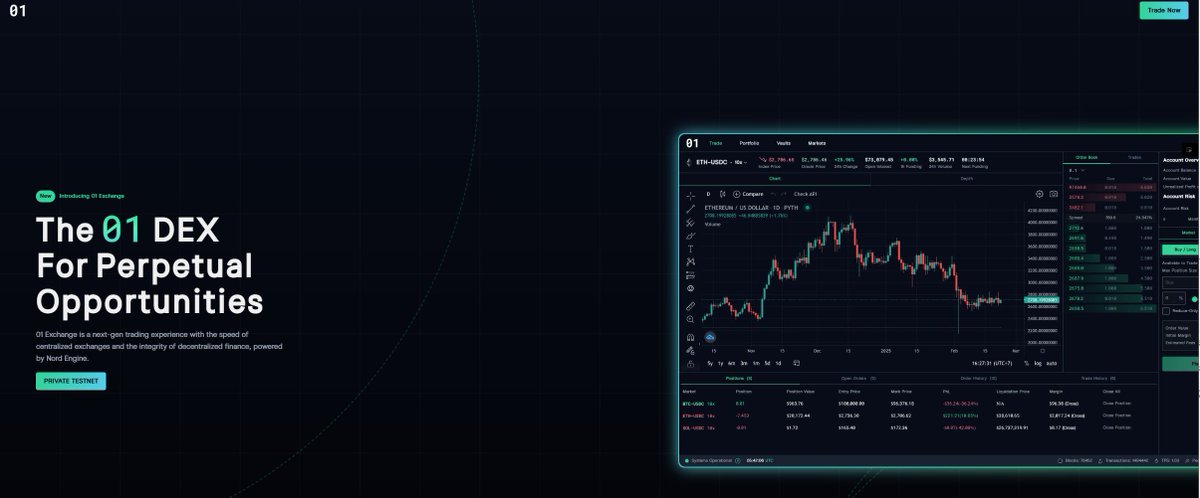 😱 01.xyz 开放测试，所有人都能白嫖 $100 测试金！
📍 全免费！零成本参与，空投机会别错过！
🧪 操作步骤：
1️⃣ 打开 Phantom 钱包 &gt; 设置 &gt; 开发者 &gt; 切换到 Solana Devnet
2️⃣ 水龙头领测试币 👉 faucet.solana.com
3️⃣ 打开测试网站 👉 01.xyz
🔐