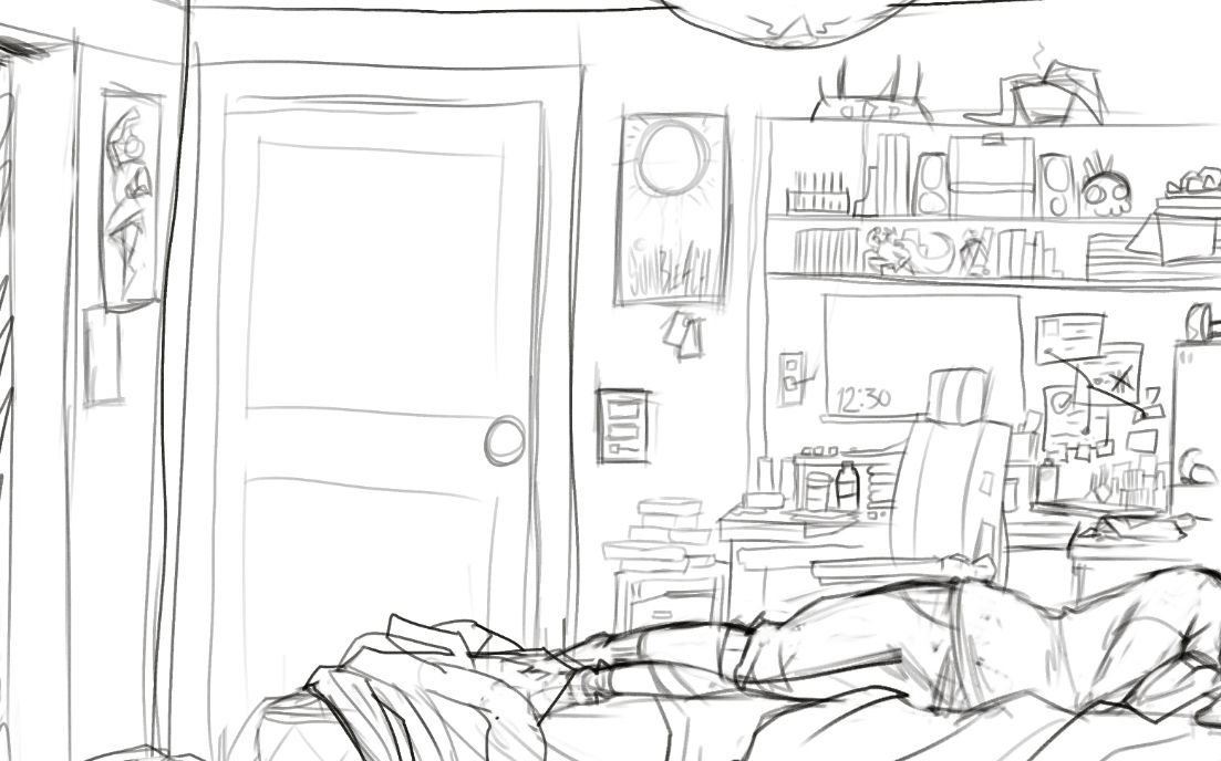 Every good adventure starts in a messy
#sketch #ocart #webcomic