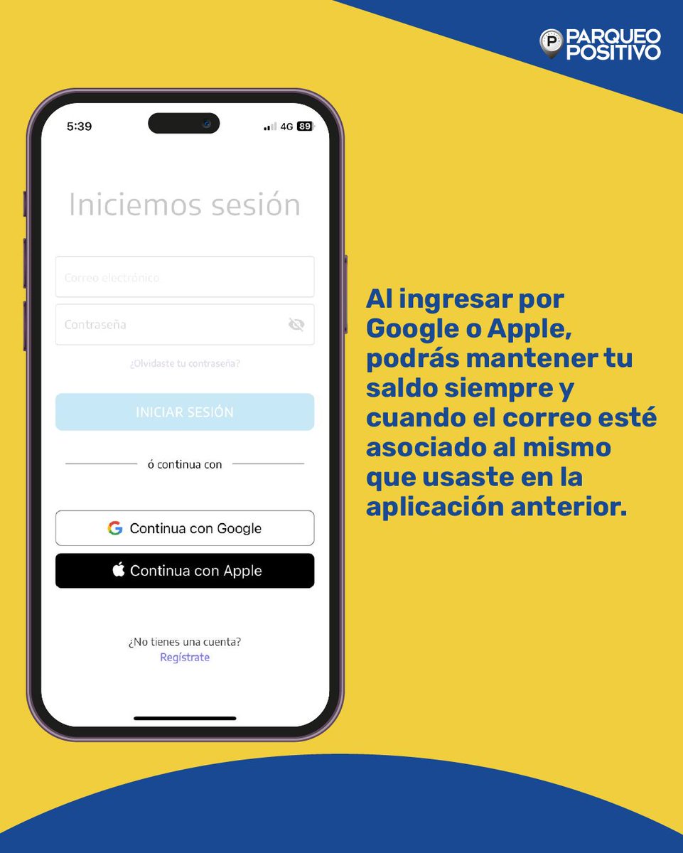 ✅ Nuestra nueva App ya está disponible para IOS y Android. 📲

👀 Fíjate muy bien en las instrucciones para que puedas mantener tu saldo de la app anterior.

La nueva App de #ParqueoPositivo es muy amigable e intuitiva. 💙💛

Descárgala ahora y estaciona de forma ágil. 🚗