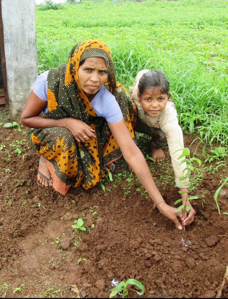 SamparkSocial's tweet photo. This is what change looks like.
From nurturing roots to nurturing futures, women and children in our communities are leading the way—one sapling and one drawing at a time.
At Sampark, every plant we sow and every picture a child draws is a promise to the Earth.  
This Earth Day, let’s grow, dream, and act together.

**"धरती माँ का आभार, पेड़ और प्यार दोनों जरूरी हैं।"**  
#EarthDay2025 #SamparkForEarth #ClimateAction #WomenForNature #GreenFuture #ActForEarth #CommunityPower #ChildArtForEarth #WorldEnvironmentDay
#EnvironmentDay
#SaveEarth
#PlantTrees
#SustainableLiving
#Biodiversity
#Conservation
#EcoIndia
#SwachhBharat
#GreenIndia