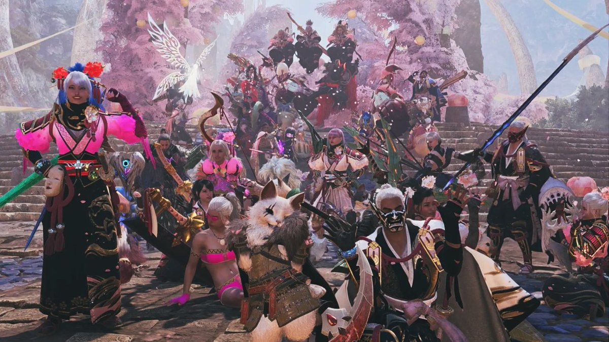FabiusFlynn's tweet photo. Fotos tiradas no evento que realizei hoje com a galera pra aproveitar o lobby de primavera! Comunidade brasileira de #MHWilds é incrível 😄

#MonsterHunter #MonsterHunterWilds https://t.co/w13gUxZIWn