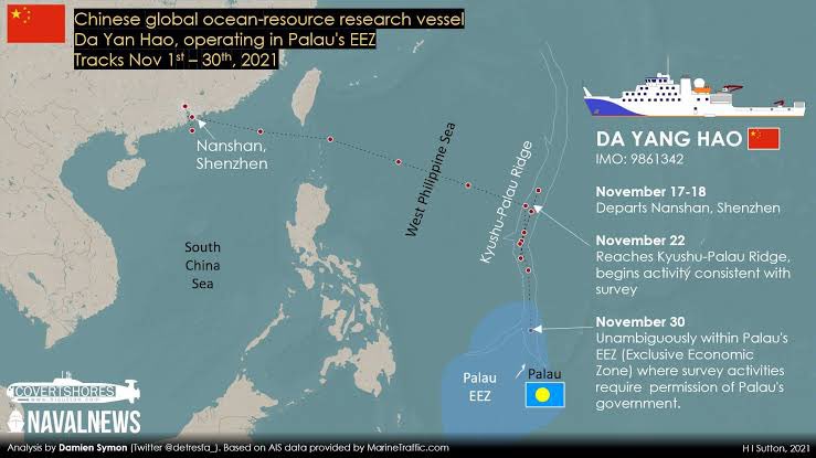 Adanya1207's tweet image. #PLANIncapable #TechLag

Illegal PLAN survey ships like Shiyan 06 loiter in India’s EEZ, collecting data for sub ops. A clear violation of UNCLOS! #IndianOceanViolation #PLANIntrusion
#pahalgamattack #PahalgamTerrorAttack #PLAN
#PakistanTerroristState