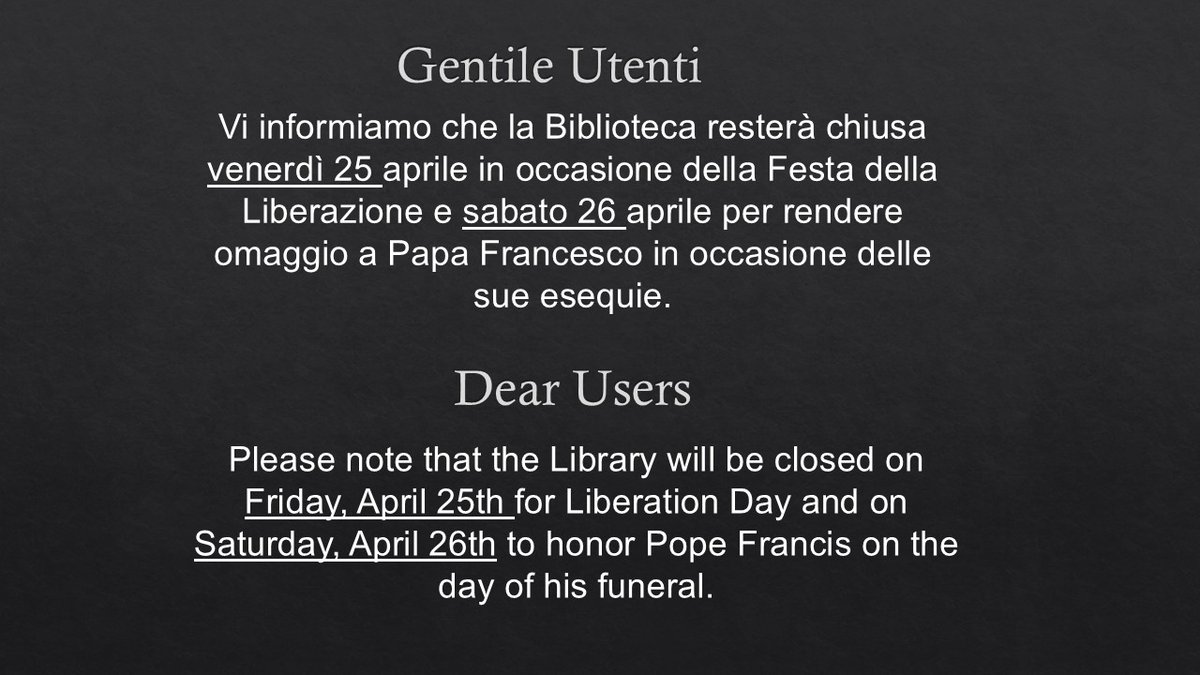 Biblioteca del Pontificio Istituto Biblico (@bibliotecapib) on Twitter photo 