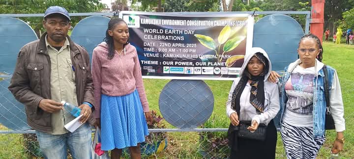 DFHRC's tweet photo. Yesterday, alongside the Kamukunji Environment Conservation Champions, we celebrated #WorldEarthDay2025. It was a remarkable occasion to plant trees and hold impactful discussions on sustainable environmental conservation. #EcomindsInitiative
@Kockeey https://t.co/0UZstxRDbB