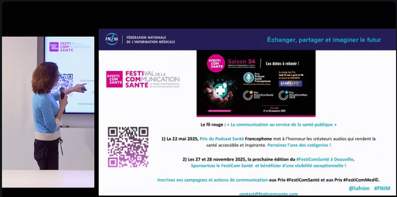 Festival de la Communication Santé (@festicomsante) on Twitter photo Matinale #FNIM - Partenaire #Festicomsante
❓Avez-vous déjà inscrit vos campagnes et actions de communication au Prix #FestiComMed & #FestiComSanté ?
⏰ Profitez vite de nos tarifs « early bird » - fin au 30 juin !
🔥 Contactez-nous vite 📩contact@festicomsante.com Matinale #FNIM - Partenaire #Festicomsante
❓Avez-vous déjà inscrit vos campagnes et actions de communication au Prix #FestiComMed & #FestiComSanté ?
⏰ Profitez vite de nos tarifs « early bird » - fin au 30 juin !
🔥 Contactez-nous vite 📩contact@festicomsante.com