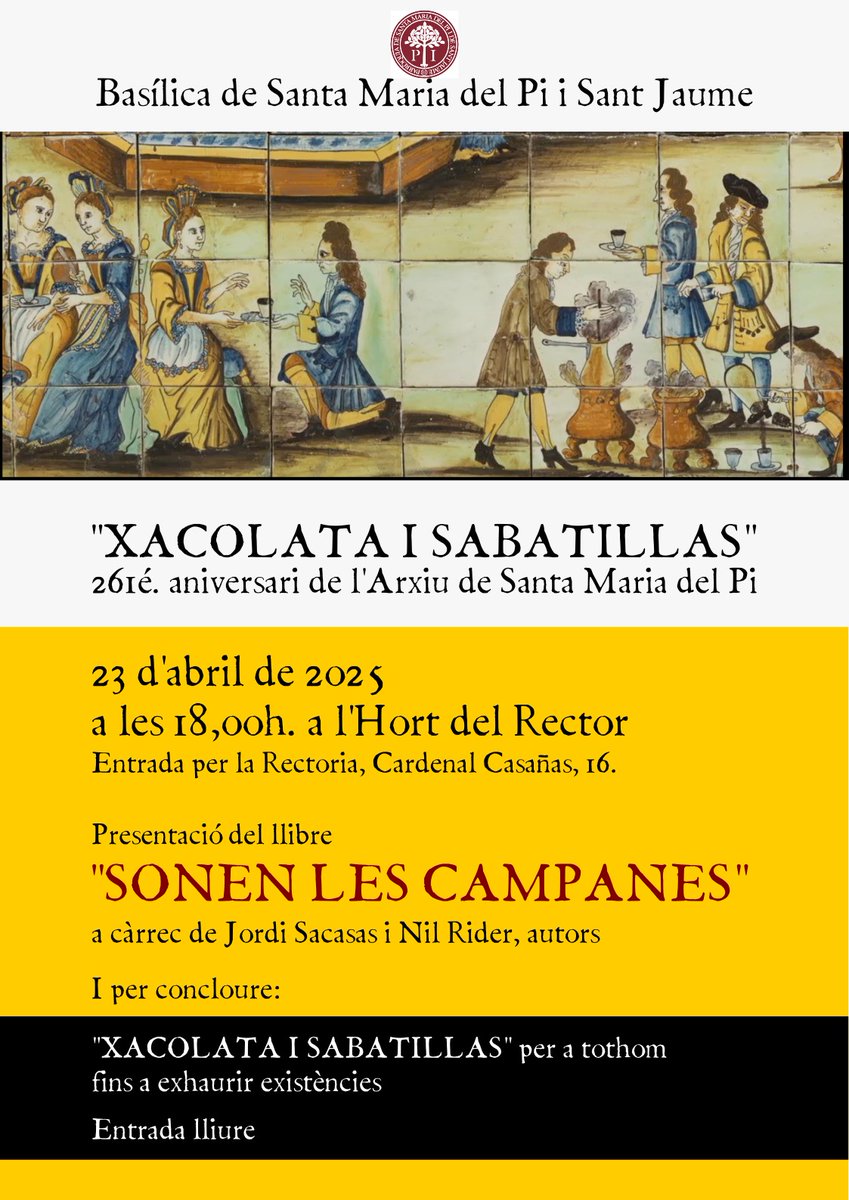 Santa Maria del Pi tweet media