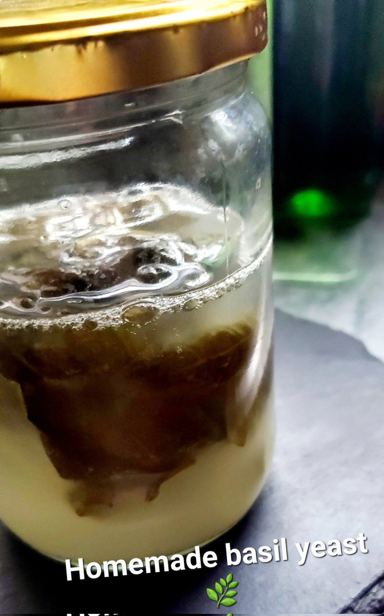 何年かぶりに自家製酵母作り

さらに沼ることを増やしてしまったけれどワクワクしかありません😊💕

こちらはバジル酵母🌿

蓋を開けるとよい香りがただよいます♥️

明日この酵母を使って初の
『自家製酵母×生米🌾ぱん』を試してみよう😍

成功したらバジル香る生米🌾パンでピザトースト作りたいな🍕♥️