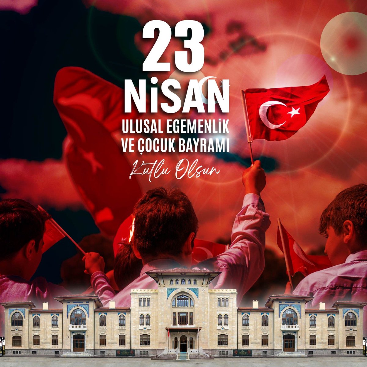 Geleceğin umudu milletin emanetidir çocuklar. Milli egemenliğimizin simgesi, çocuklara armağan edilen bu özel günü coşku ve gururla kutluyoruz. 
#GeleceğinEmaneti
#23NisanBayramı
#ÇocuklaAydınlanırYarın