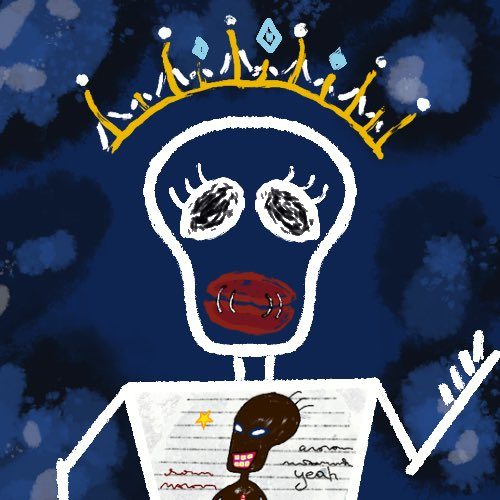 In collaboration with <a href="/vision_owo/">Vision</a> 's upcoming small ordinal collection of 555! 

We have been giving a few spots to giveaway in our discord! If you aren't in already check the link in our bio.