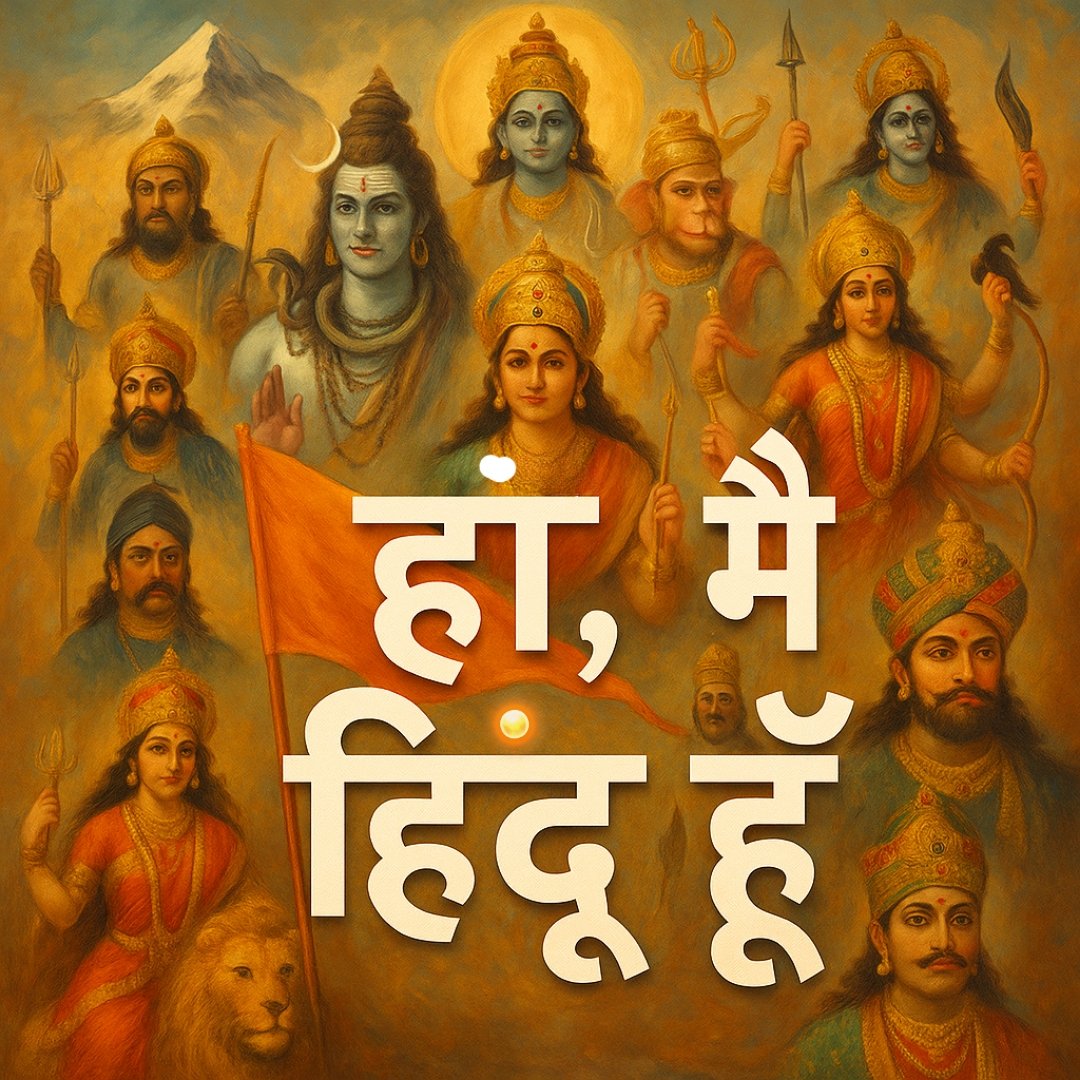ADLforU's tweet photo. हां, मै गर्व से हिंदू हूं https://t.co/DIJ6StCWhi