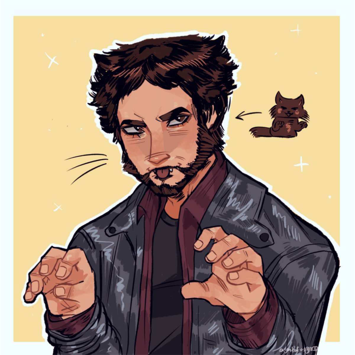 Blawg thinks he’s kawaii 💔💔💔🥀🥀🥀
#wolverine