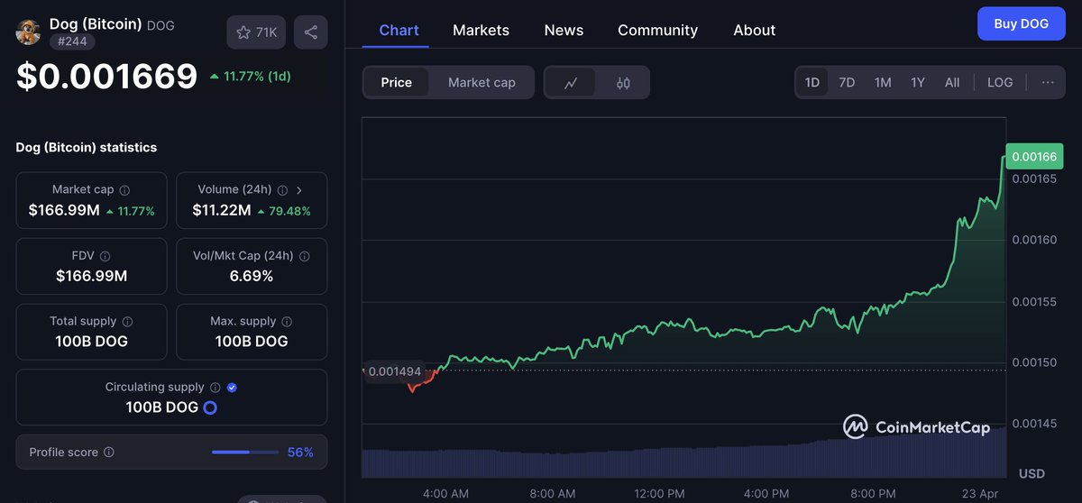 IT HAS BEEN A BRUTAL COUPLE OF MONTHS FOR $DOG BUT WE ARE STILL HERE AND NOW IT IS TIME TO GO TO THE MOON!!!!!!!!!!!!!!!!!!!!!!