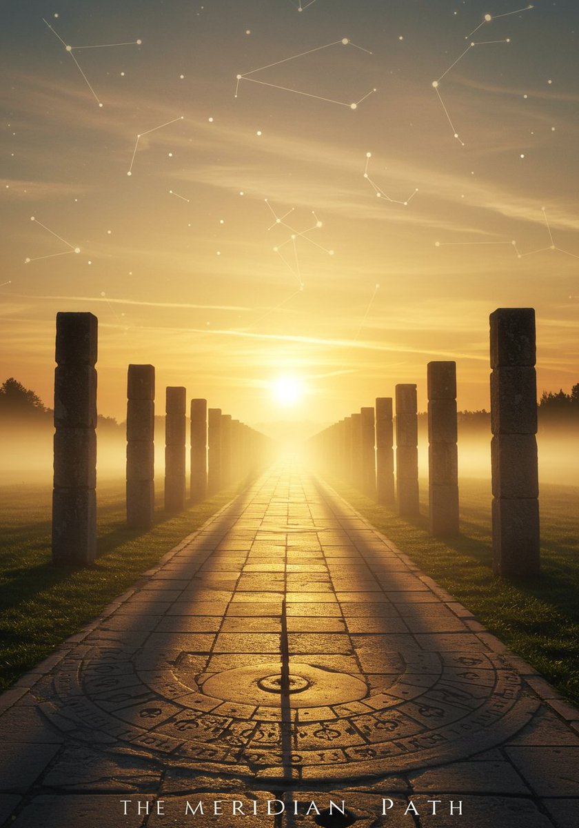 FractAI_pj's tweet image. 【The Meridian Path | FractAI: Refracted Works #09】

A path that leads nowhere—except through time itself.

A fictional film generated by AI from the title *About Time*.  
Not real. Not affiliated.

#FractAI #RefractedWorks #AIart #TheMeridianPath #TemporalFiction #Aesthetics