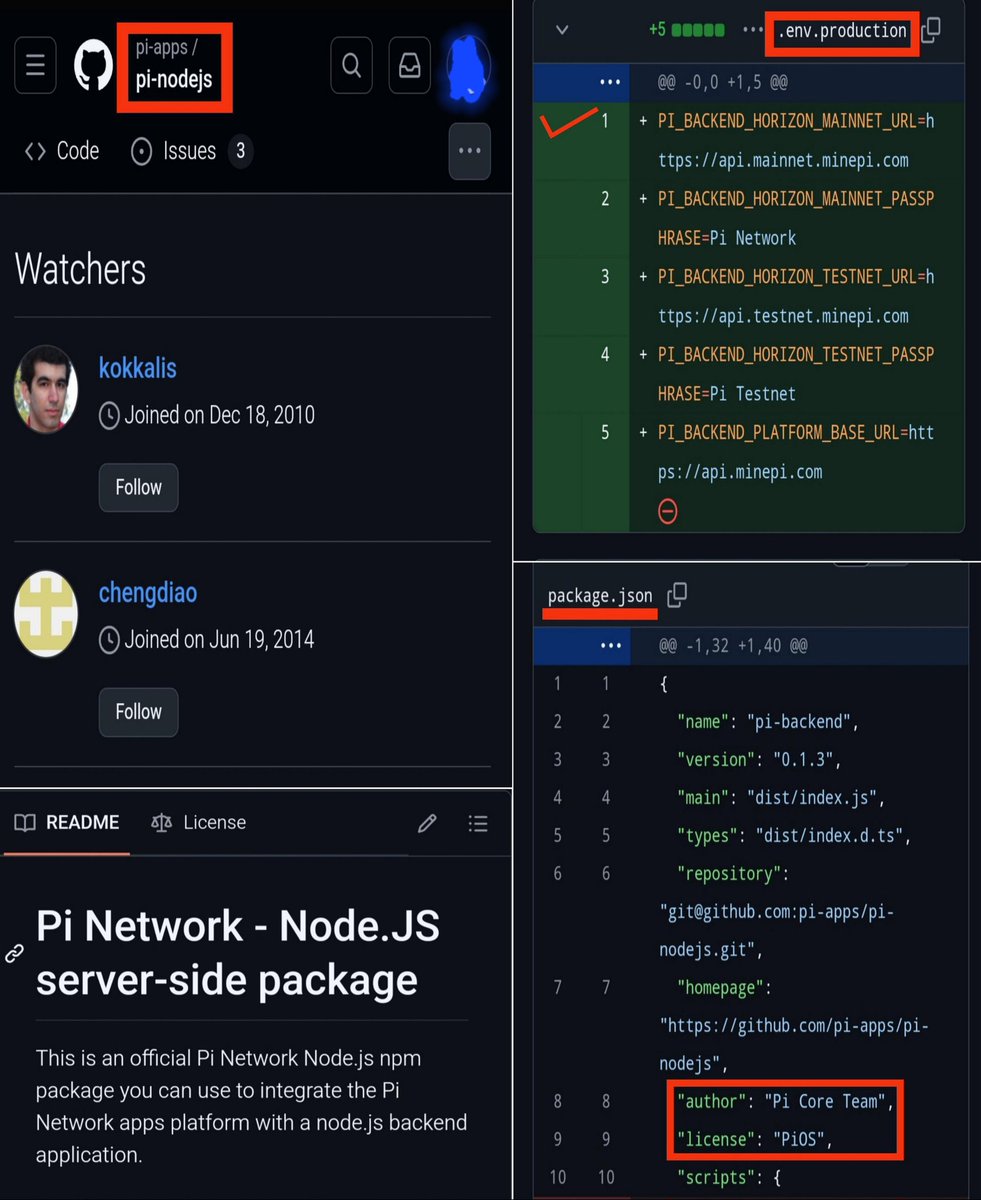 JOHNSON490172's tweet image. Pi Node JS,this is one of the Most Important Components of Pi Network,always monitored by Dr Nicolas and Dr Fan. 

The Latest Update of Pi Node JS has been done,and currently the Node JS system is in Mainnet Horizon  are b
一

github.com/KOSASIH/pi-nod…&amp;gt;
@Kosasihg88G 
#PiNetwork2