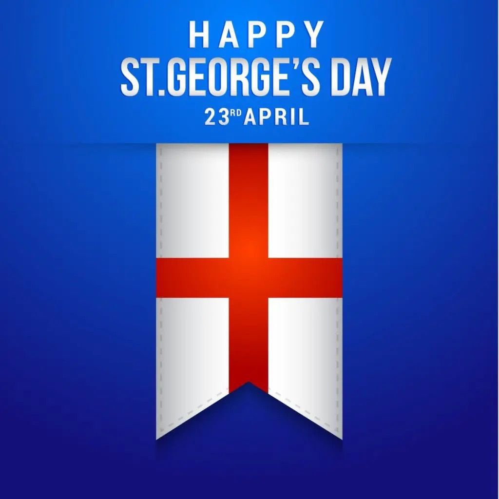 A very Happy St George’s day, have a super safe day and we look forward to seeing you in your local centre 🏴󠁧󠁢󠁥󠁮󠁧󠁿👍