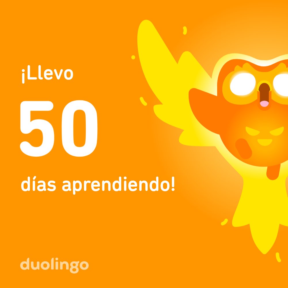 ¡Aprende un idioma gratis conmigo! Duolingo es divertido y efectivo. Aquí está mi invitación: invite.duolingo.com/BDHTZTB5CWWKSS…