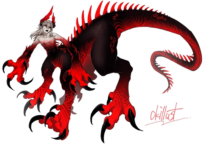 #ドラゴンの日うちの創作ドラゴン達です 