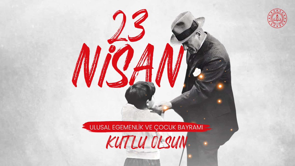 23 Nisan Ulusal Egemenlik ve Çocuk Bayramı kutlu olsun.