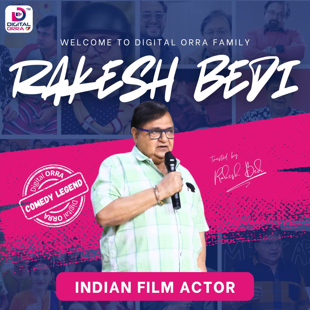 Digital_Orra's tweet photo. ✨ Moments like these remind us why we love what we do!

We’re beyond grateful to have the legendary Rakesh Bedi ji—a face we’ve all loved from Taarak Mehta Ka Ooltah Chashmah—as part of our journey at Digital ORRA.

#DigitalORRA #RakeshBedi #Gratitude #DigitalMarketingWithHeart https://t.co/3EqGr09Fzh