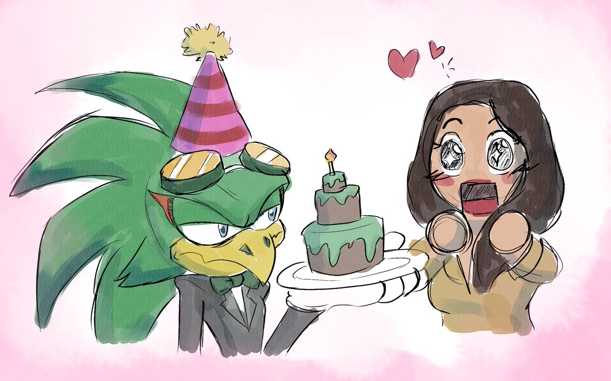 Happy Birthday <a href="/chaosonthebrain/">⚡️LizTheAssassin⚡️🔜 Sonic Expo Dallas</a> 🎂🎂