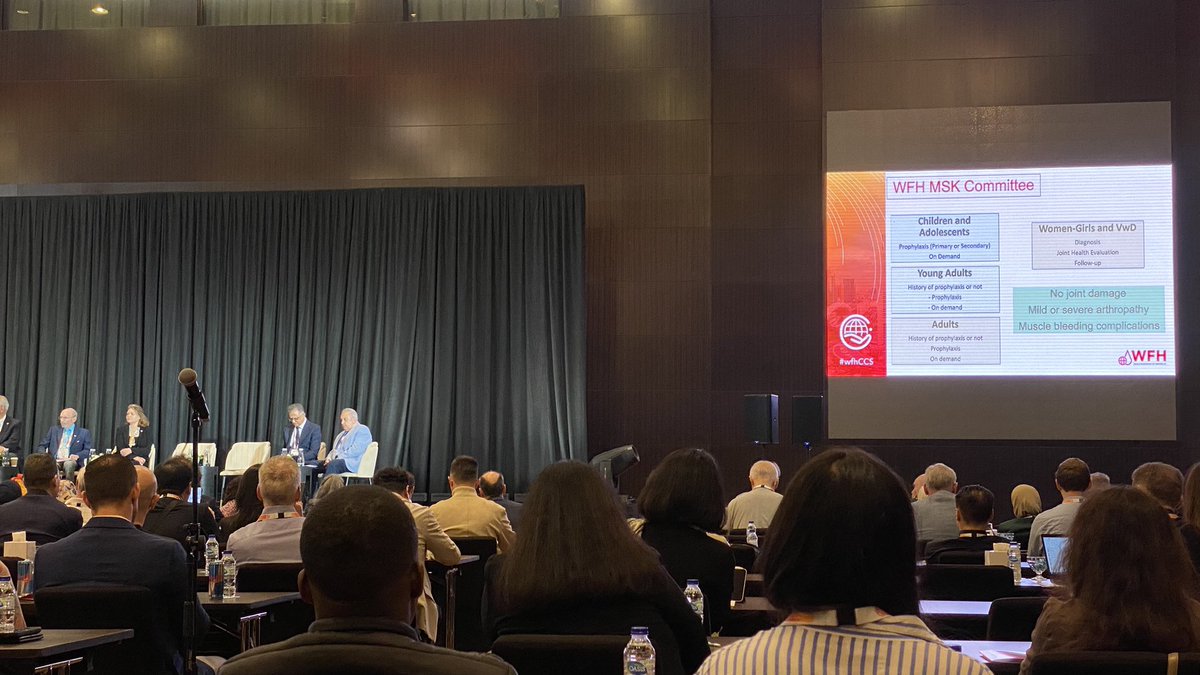 HaemophiliaSA's tweet photo. Dr. Magdy from Egypt, Chair of HEMNET, opens #WFHComprehensiveCare Summit by sharing how HCPs from the Eastern Mediterranean united to form HEMNET, a powerful regional voice for the bleeding disorders community.
#BleedingDisorders #WFHCCS2025 #ComprehensiveCare https://t.co/OhUcWZ7v4D