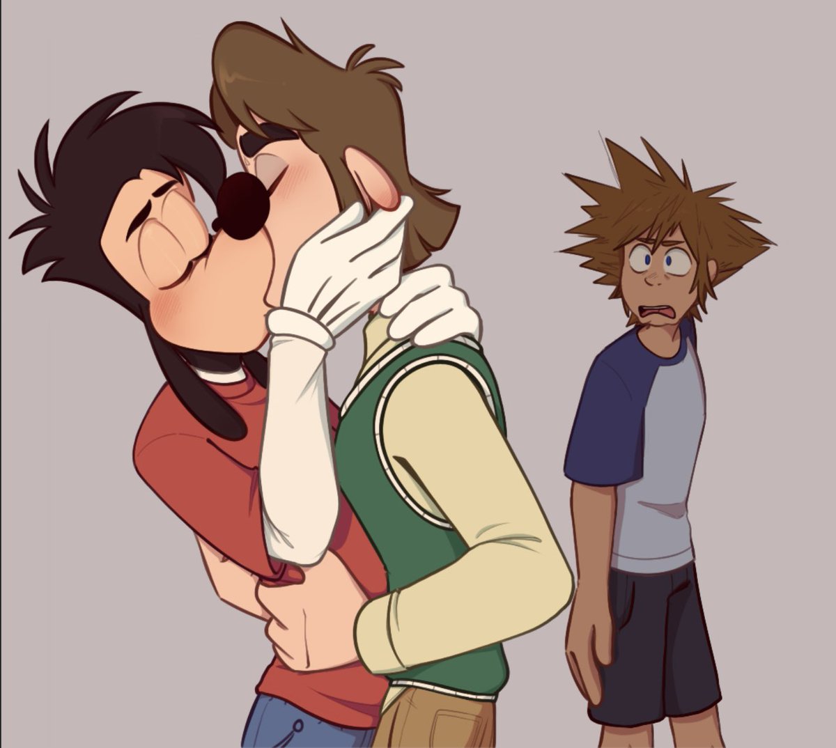 BlxeJxstice's tweet photo. When ur brother can’t stop being too affectionate to his boyfriend so you just gotta hit them with the

#sorakh #maxgoof #bradleyuppercrustiii #AnExtremelyGoofyMovie #KingdomHearts #maxley https://t.co/SlBgvdx7Mz