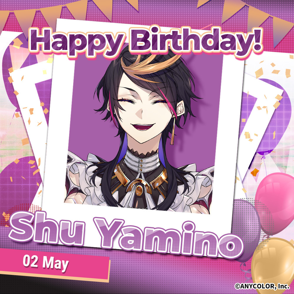 NIJISANJI EN Official (@nijisanji_world) on Twitter photo Happy Birthday to our totally not a nerd sorcerer, <a href="/shu_yamino/">Shu Yamino 👟☯️ NIJISANJI EN</a>! We hope you enjoy your special day with a slice of cake or 3.141592...! 👟☯️
#YaminoBirthday2025 #NIJISANJI_EN Happy Birthday to our totally not a nerd sorcerer, <a href="/shu_yamino/">Shu Yamino 👟☯️ NIJISANJI EN</a>! We hope you enjoy your special day with a slice of cake or 3.141592...! 👟☯️
#YaminoBirthday2025 #NIJISANJI_EN
