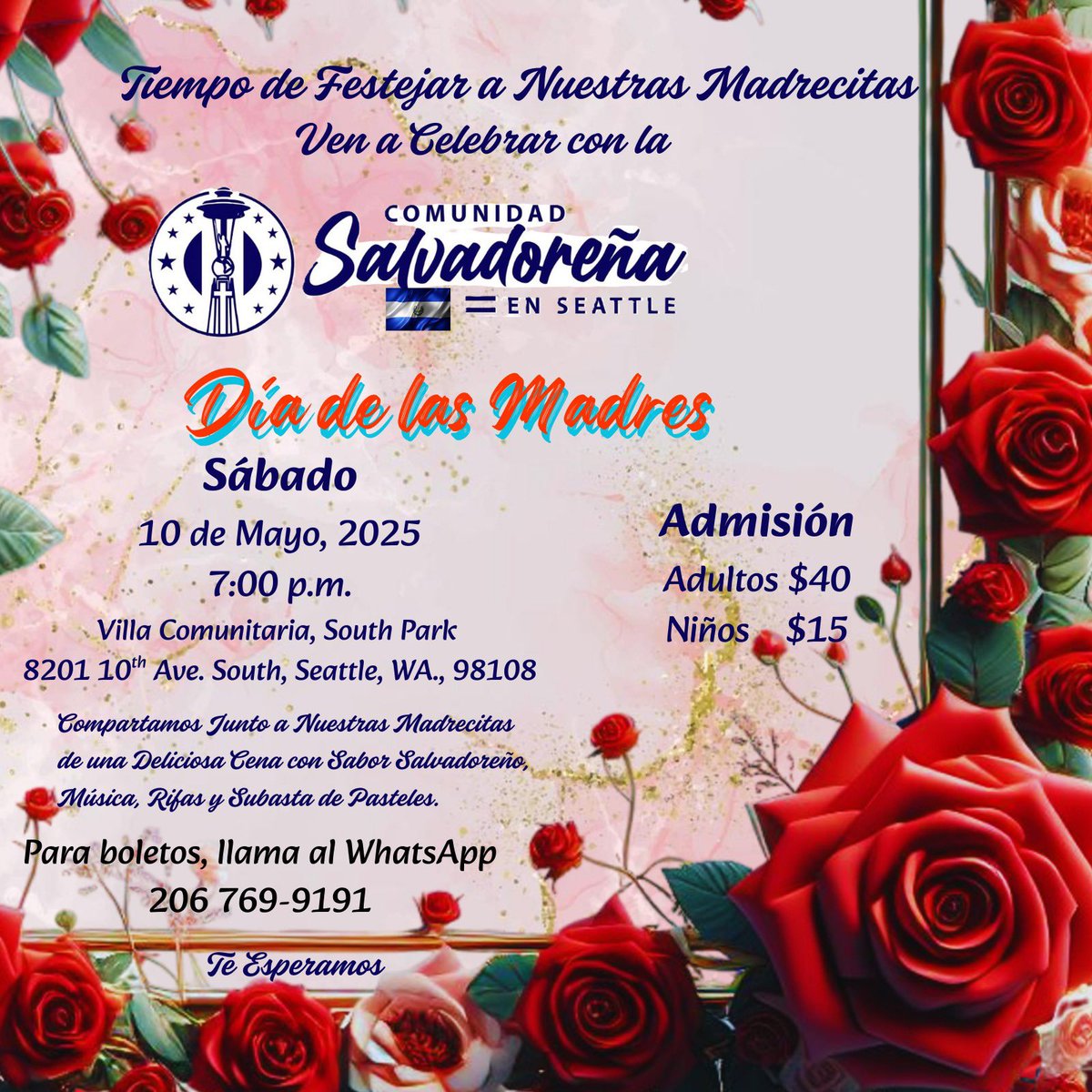 Para los que viven en Seattle, estado de Washington.