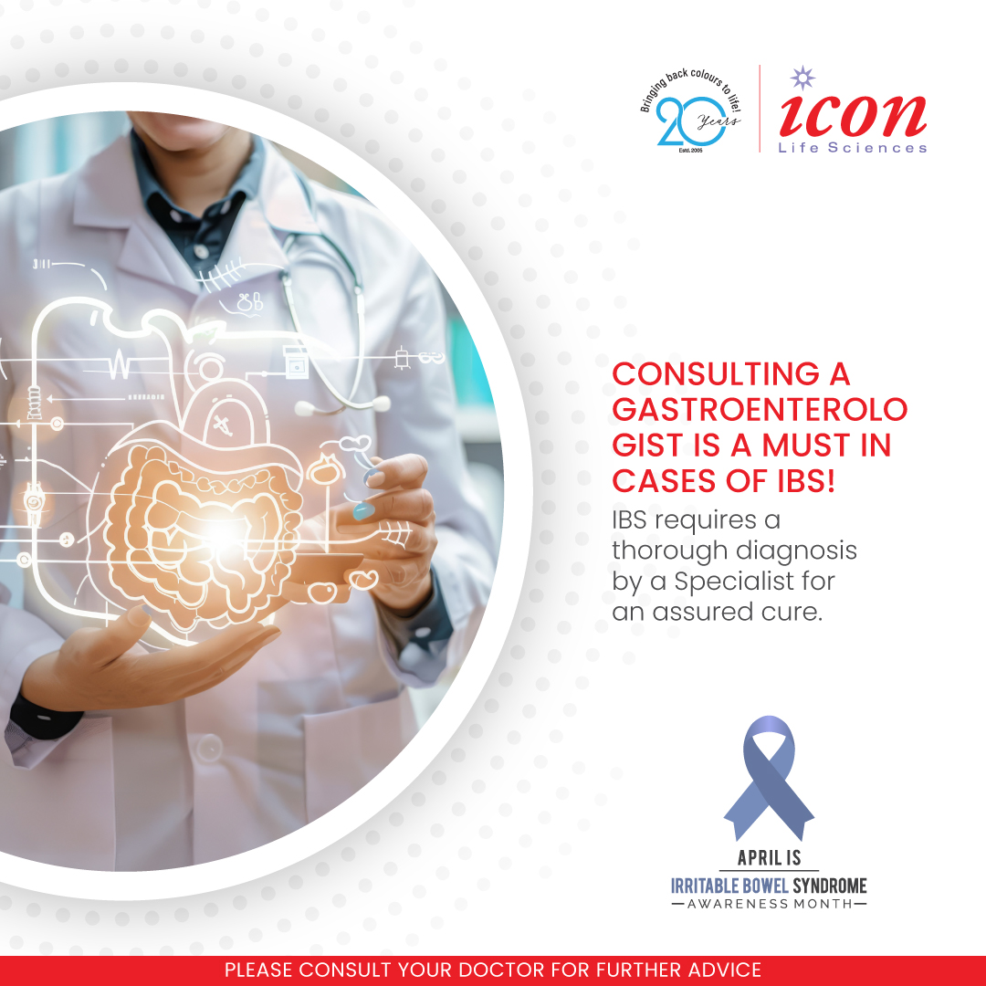 IconLifeScience's tweet photo. IBS isn’t just a digestive issue—it’s a daily challenge that many silently endure.

April shines a spotlight on Irritable Bowel Syndrome, but the reality it represents deserves year-round attention.

Please consult your doctor for further advice.

#IBSAwarenessMonth https://t.co/xymqRq2Rq6