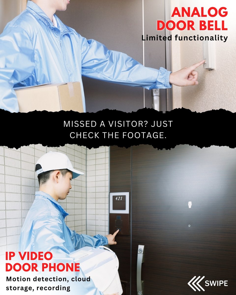 KESSecurity's tweet photo. At KES Security, we've been pioneers in protecting homes and businesses since 1982. Still relying on an old-school analog doorbell? 

🌐 https://t.co/OclniVKxdo
☎ 8725087255

#kesecurity #since1982 #smartsecurity #videodoorphone #homesecurity #ipdoorbell #modernsecurity https://t.co/zDR4OzZho8