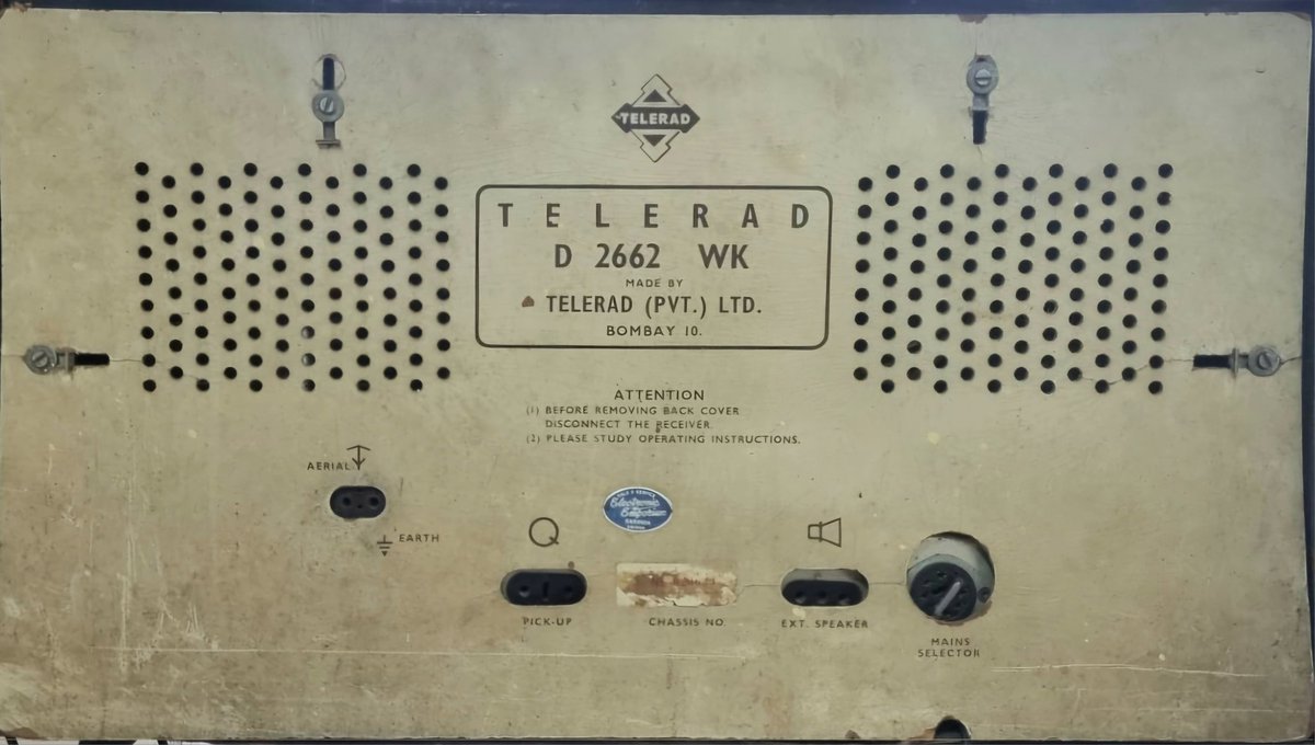 BijayKumarShar7's tweet photo. A Telerad family radio of 1964 vintage was made functional due to sincere efforts of expert radio specialist Sri Deshbandhu Rath. Nostalgic memories of childhood return, listening to vernacular new, weather forecast and melodious songs. https://t.co/NOZHpOrHWG