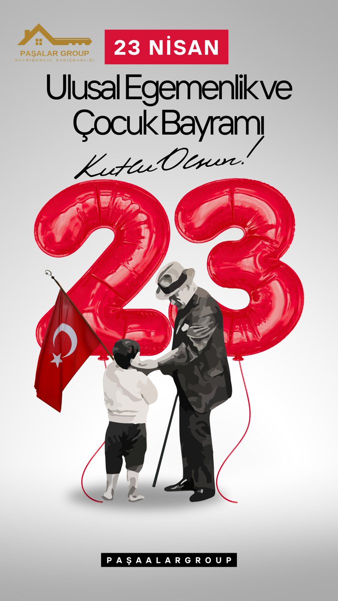 PASALARGROUP's tweet photo. "Geleceği gülüşleriyle aydınlatan tüm çocukların bayramı kutlu olsun!
23 Nisan; neşenin, umudun ve özgürlüğün en saf halidir.
İyi ki varsınız çocuklar, iyi ki 23 Nisan var!"

#23Nisan #ÇocukBayramı #EgemenlikMilletindir https://t.co/Rj6s8QE9tw