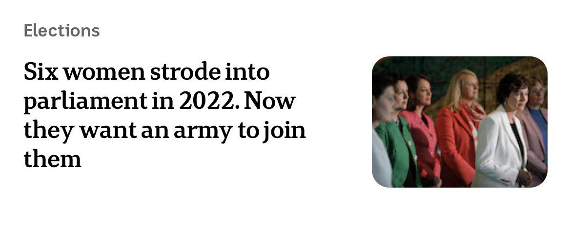 An army <a href="/abcnews/">ABC News</a>? Women have a right to be in parliament. It’s not an invasion. Maybe ask yourself why you think this language is acceptable?