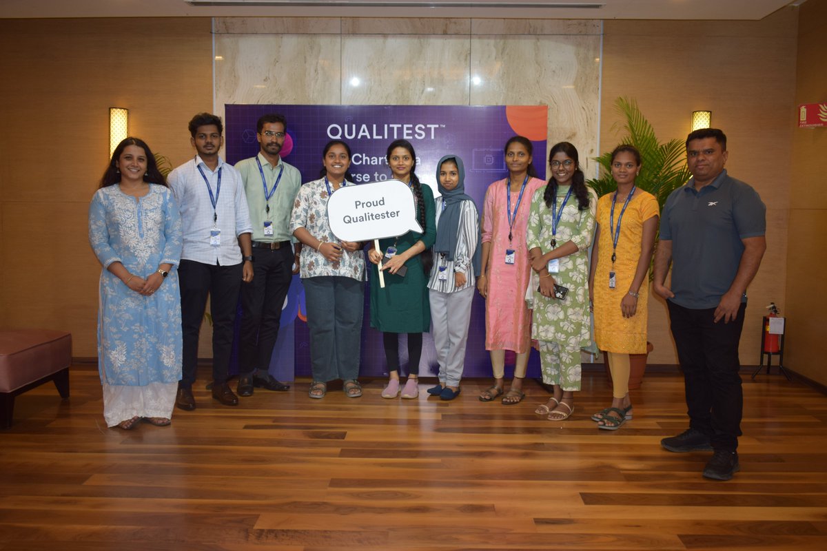 Qualitest's tweet photo. New beginnings, big dreams!🎓
We’re thrilled to welcome our newest Campus Graduates who’ve joined Qualitest on April 14, 2025.
Here’s to 3 months of learning, growing, and gearing up to take on the tech world—full-time style! 
✨ Welcome Aboard!
#LifeAtQualitest #NewJoiners https://t.co/upRSsFMxcK