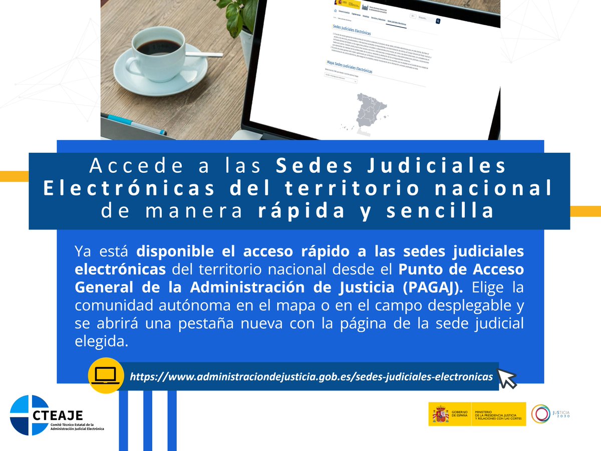 Según el RDL 6/2023, de 19 de diciembre, la Sede Judicial Electrónica es aquella dirección electrónica disponible para ciudadanos y profesionales de la Justicia cuya titularidad, gestión y administración corresponde a las Administraciones competentes en materia de Justicia.