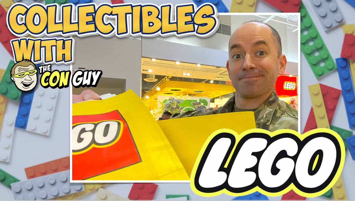 COLLECTIBLES with THE CON GUY -- Inside the Incredible World of LEGO! youtu.be/2UWIaWIbP0A?si… via <a href="/YouTube/">YouTube</a>