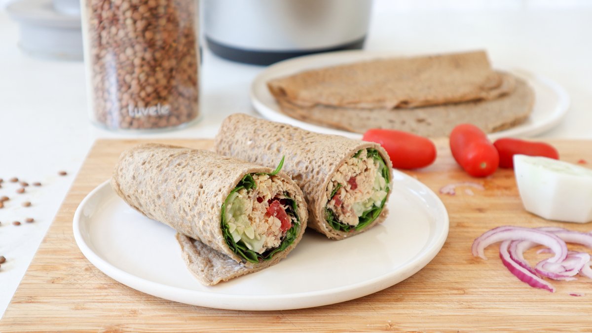 If you’re looking for a nutritious, gluten-free, flat bread, tortilla or wrap, these homemade green lentil wraps are a must. They’re packed with fibre and plenty of plant-based protein. They also grain-free, dairy-free, and vegan. luvele.com.au/blogs/recipe-b…