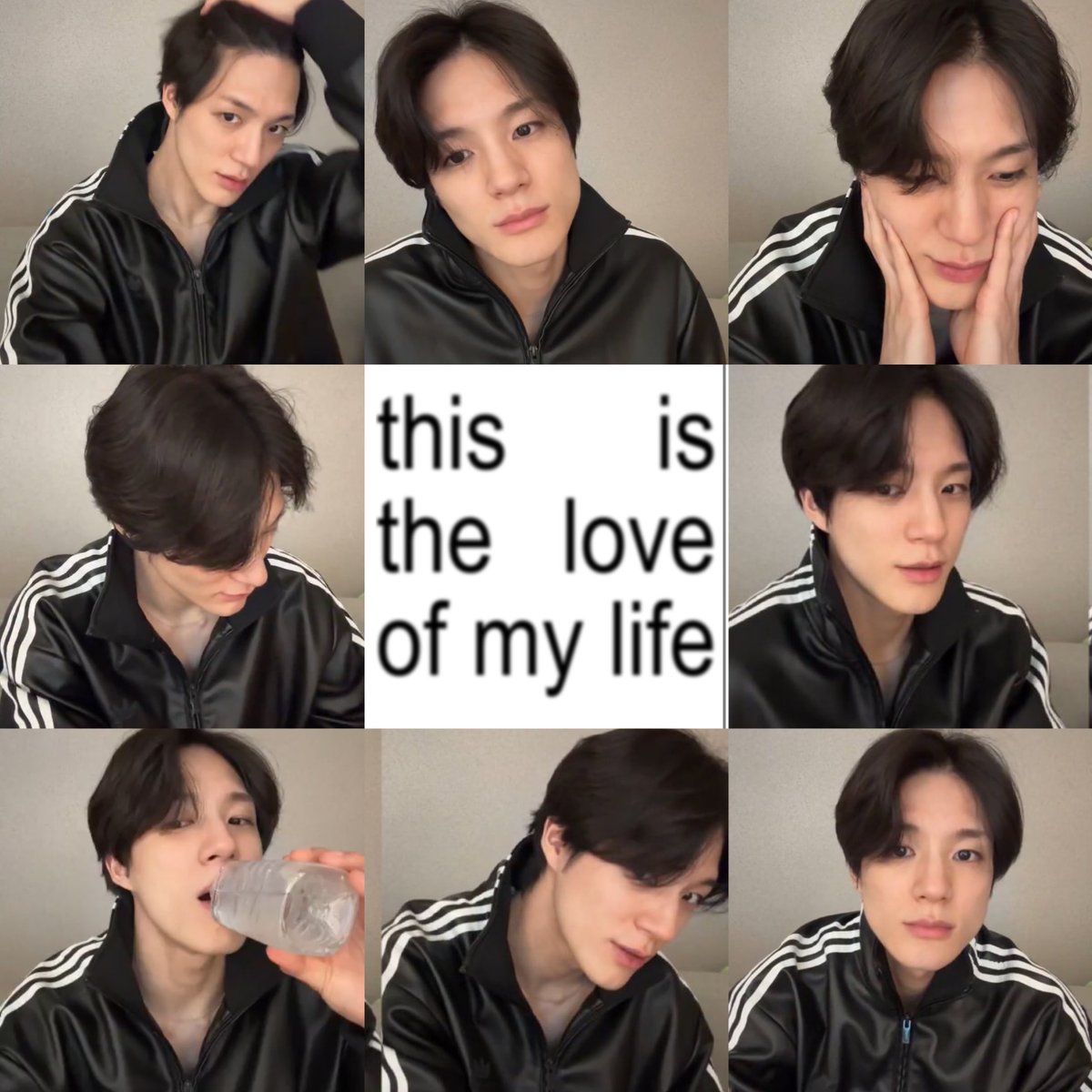 He's freaking Handsome today