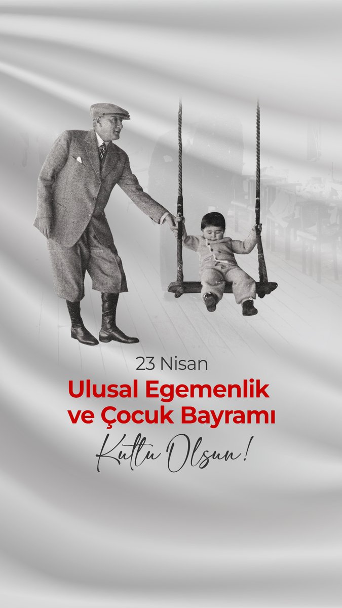Mustafa Kemal Atatürk’ün bize emaneti olan Türkiye Büyük Millet Meclisi’nin açılışının 105. yılında Atatürk’ü ve silah arkadaşlarını saygıyla anıyor, çocuklarımızın geleceği için güzel bir Türkiye ümidini yeşertmek dileğiyle 23 Nisan Ulusal Egemenlik ve Çocuk Bayramımızı