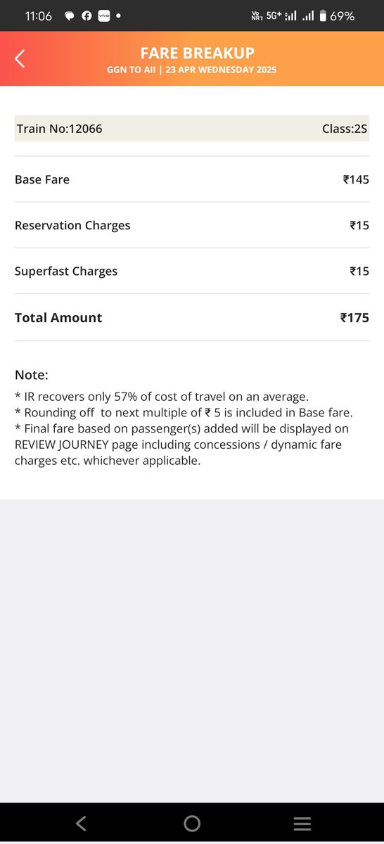 MasaleGeet's tweet photo. Booked a ₹175 ticket on IRCTC.Ticket not confirmed, refund was just ₹115. Why deduct service charges when no service was provided? If IRCTC is deducting money from every unconfirmed ticket, how much are they making daily?it’s a scam.  @IRCTCofficial @RailMinIndia @aajtak @ndtv https://t.co/zyeEaDzA54