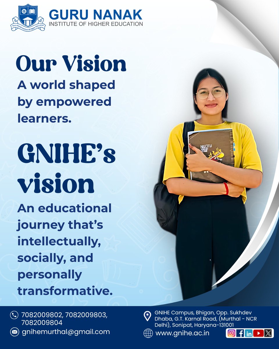 GniheOffical's tweet photo. Empowering minds, shaping the future. At GNIHE, education isn’t just about learning — it’s about transformation.
.
.
.
#EmpoweredLearners #TransformativeEducation #GNIHE #VisionForTomorrow #ShapingFutures #LearnLeadInspire https://t.co/mEyxL8z0KG