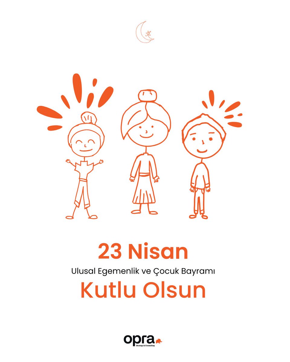 Gelecek, bugün kurulan hayallerle başlar.
Bugün çocuklara ilham verme günü.
Yarın inovatif bir toplum istiyorsak, bugünden düşünen, sorgulayan, üreten bireyler yetiştirmeliyiz.
🇹🇷 23 Nisan kutlu olsun.
#23Nisan #Girişimcilik #OPRAStrategy