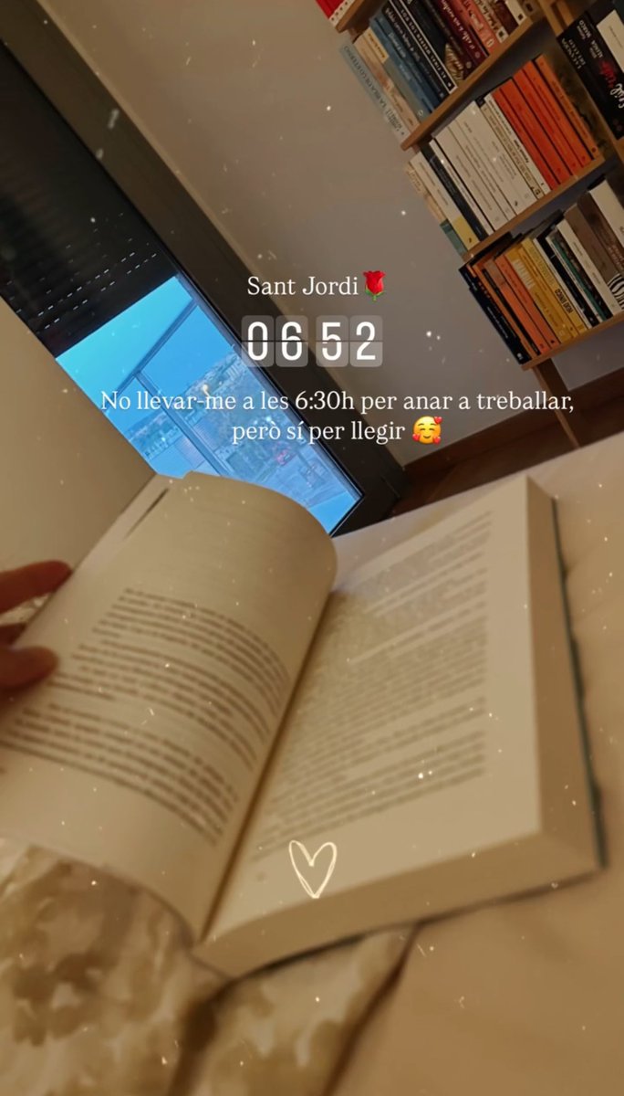 cblanchc's tweet photo. Feliç Sant Jordi!🌹❤️📚
Que no faltin les lectures!💫
#SantJordi #SantJordi25 https://t.co/ngOiizNUxM