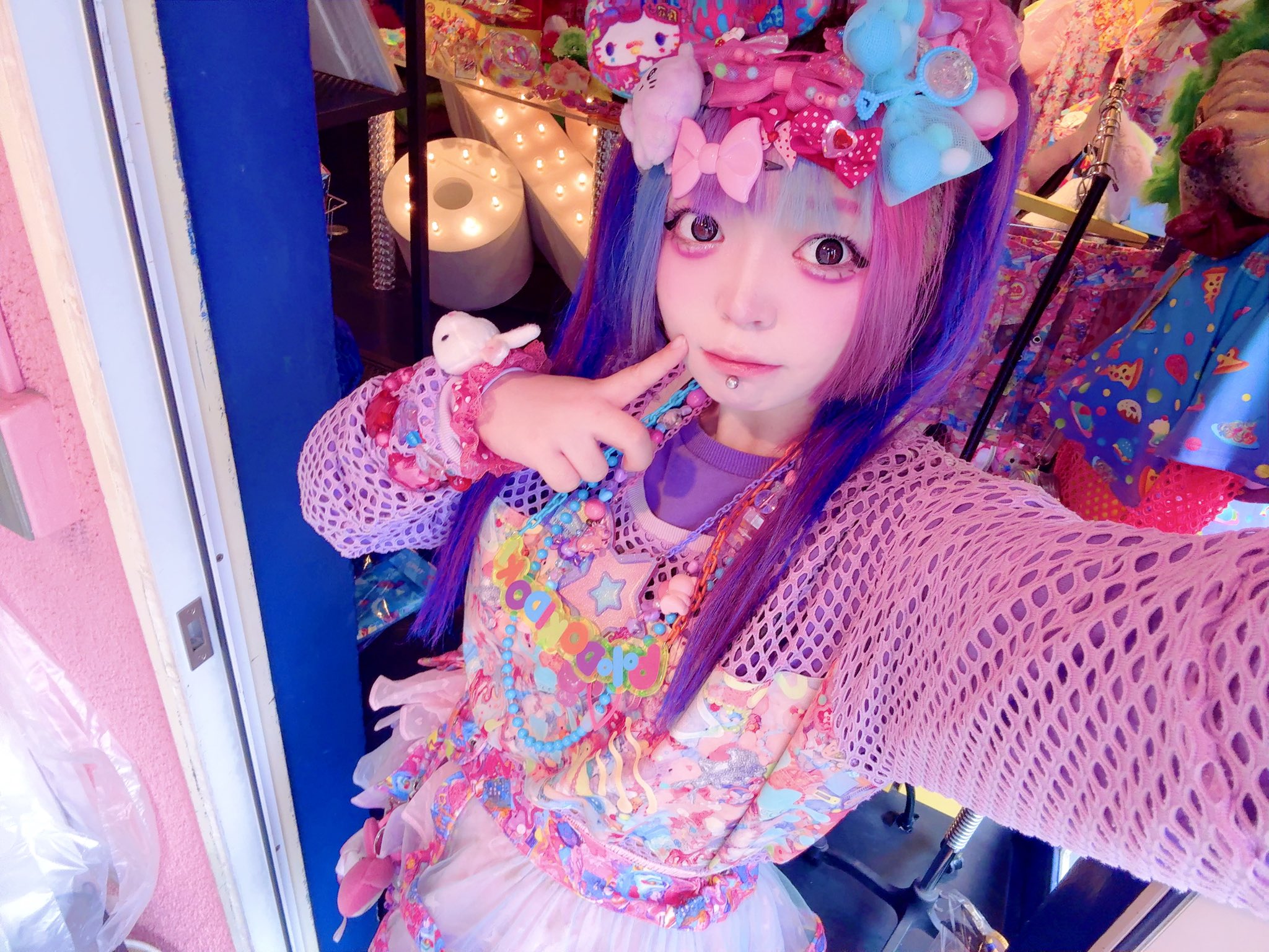 6%DOKIDOKIフリルショートパンツブルマドロワーズ ロクパー原宿
