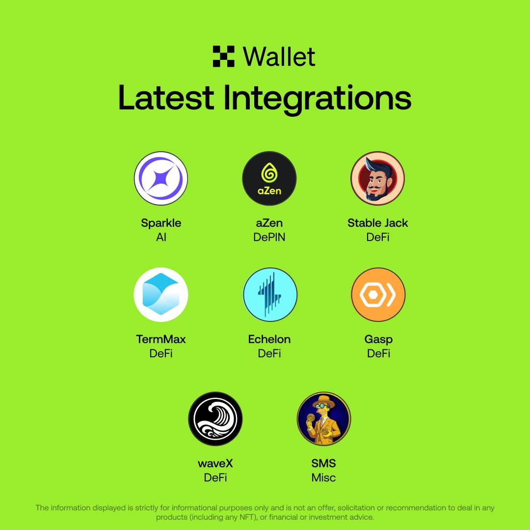 Welcome to the fam! 🎉

We're excited to announce that 8 projects have integrated our Wallet this week.

Go onchain, any chain while keeping your assets secure on #Wallet  ⛓️