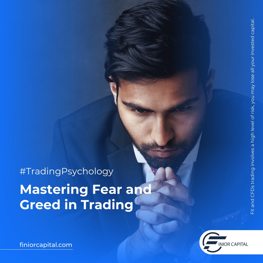 FiniorCapital's tweet photo. Mastering Fear and Greed in Trading
Two emotions that challenge every trader:
😨 Fear can keep you from entering the right setups
💸 Greed can make you overtrade and ignore your plan

💬 How do you manage emotions while trading?

#TradingPsychology #FearAndGreed https://t.co/0EugfIA1Cy