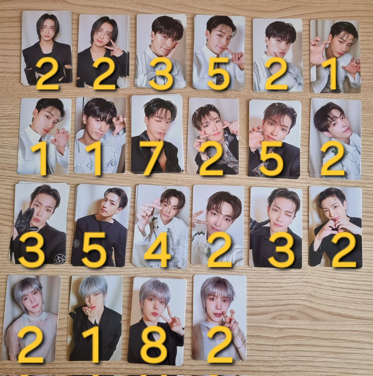 ateez__sell's tweet photo. 에이티즈 앨범포카 앨포 미공포 판매 양도 SELL ATEEZ GOLDEN HOUR : Part.2

성화 산 홍중 0.15
윤호 우영 민기 여상 종호 0.1
( 0.6 부터 거래 ⭕ )
https://t.co/sNcLJPQC6l

홍중 성화 윤호 여상 산 민기 우영 종호
Hongjoong seonghwa yunho yeosang san mingi wooyoung jongho wts https://t.co/2s3DTPxBxL
