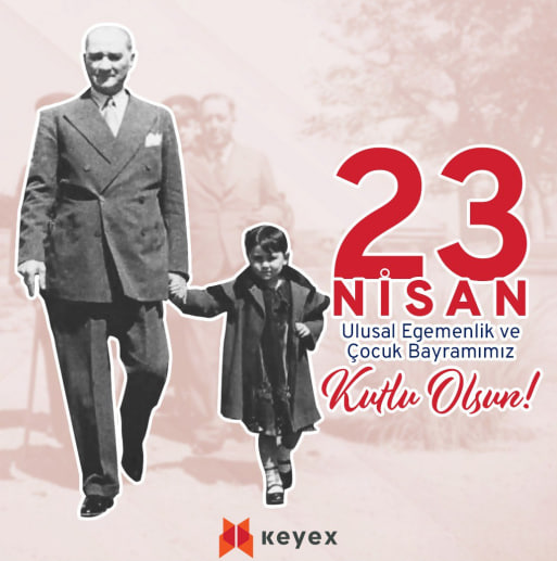 KeyexExchange's tweet photo. 23 Nisan Ulusal Egemenlik ve Çocuk Bayramımız Kutlu Olsun! https://t.co/263lAxKhfP
