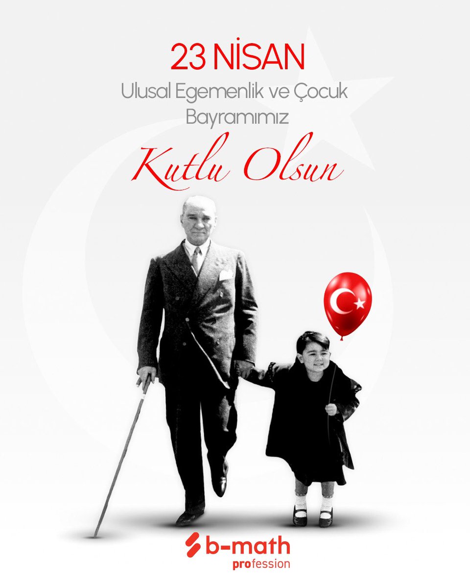 23 Nisan Ulusal Egemenlik ve Çocuk Bayramımız Kutlu Olsun 

#23ni̇san #23nisanulusalegemenlikvecocukbayrami #bmathprofession #bmath #oyunlaeğitim  #kurumeğitimleri #matematikseldüşünme #profession #matematik #kurumsaleğitimler #profesyonel #eğitim