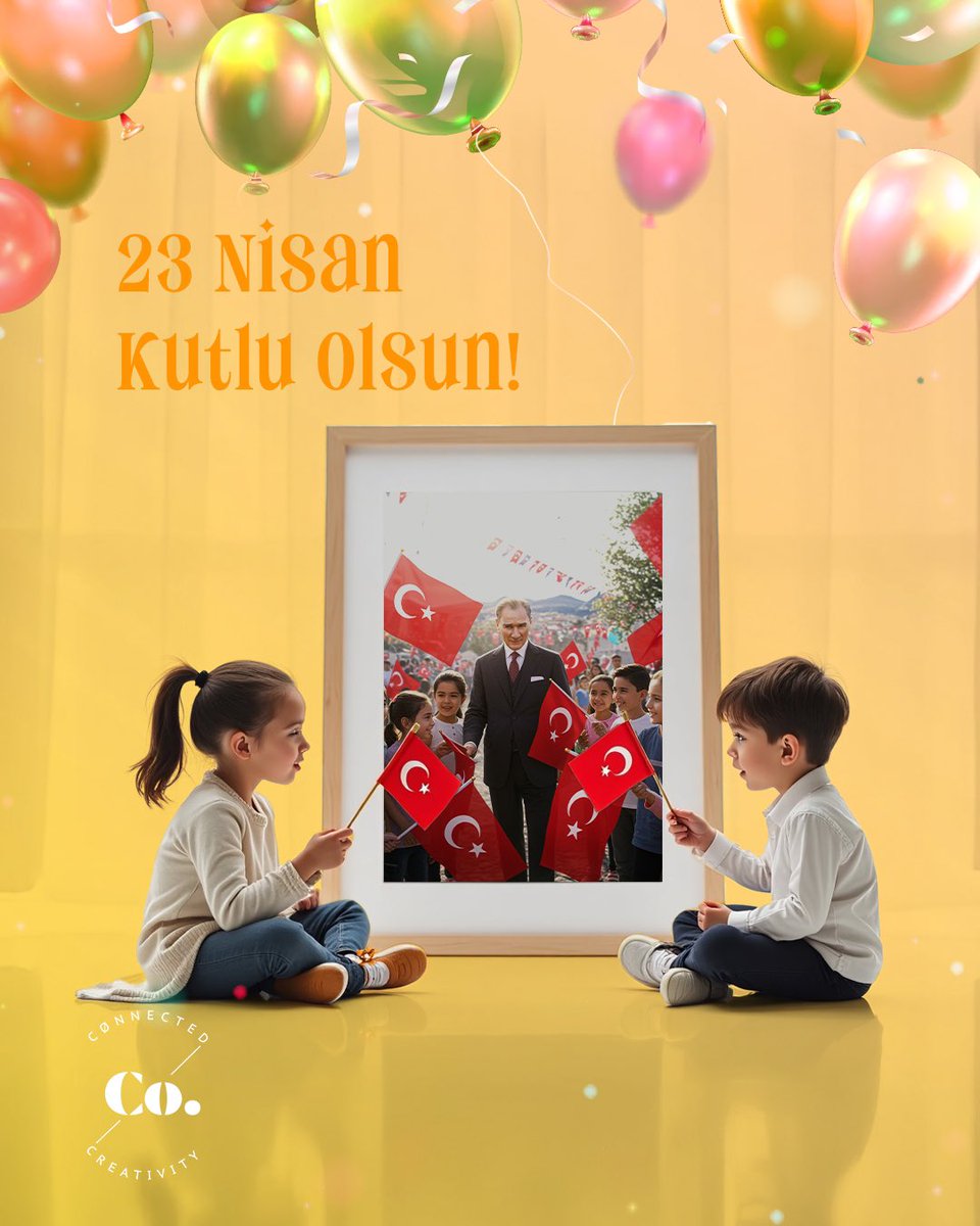 Gazi Mustafa Kemal Atatürk’ün çocuklara armağan ettiği bu anlamlı günde, yarınlarımız teminatı tüm çocukları sevgiyle kucaklıyoruz.

23 Nisan Ulusal Egemenlik ve Çocuk Bayramımız kutlu olsun!